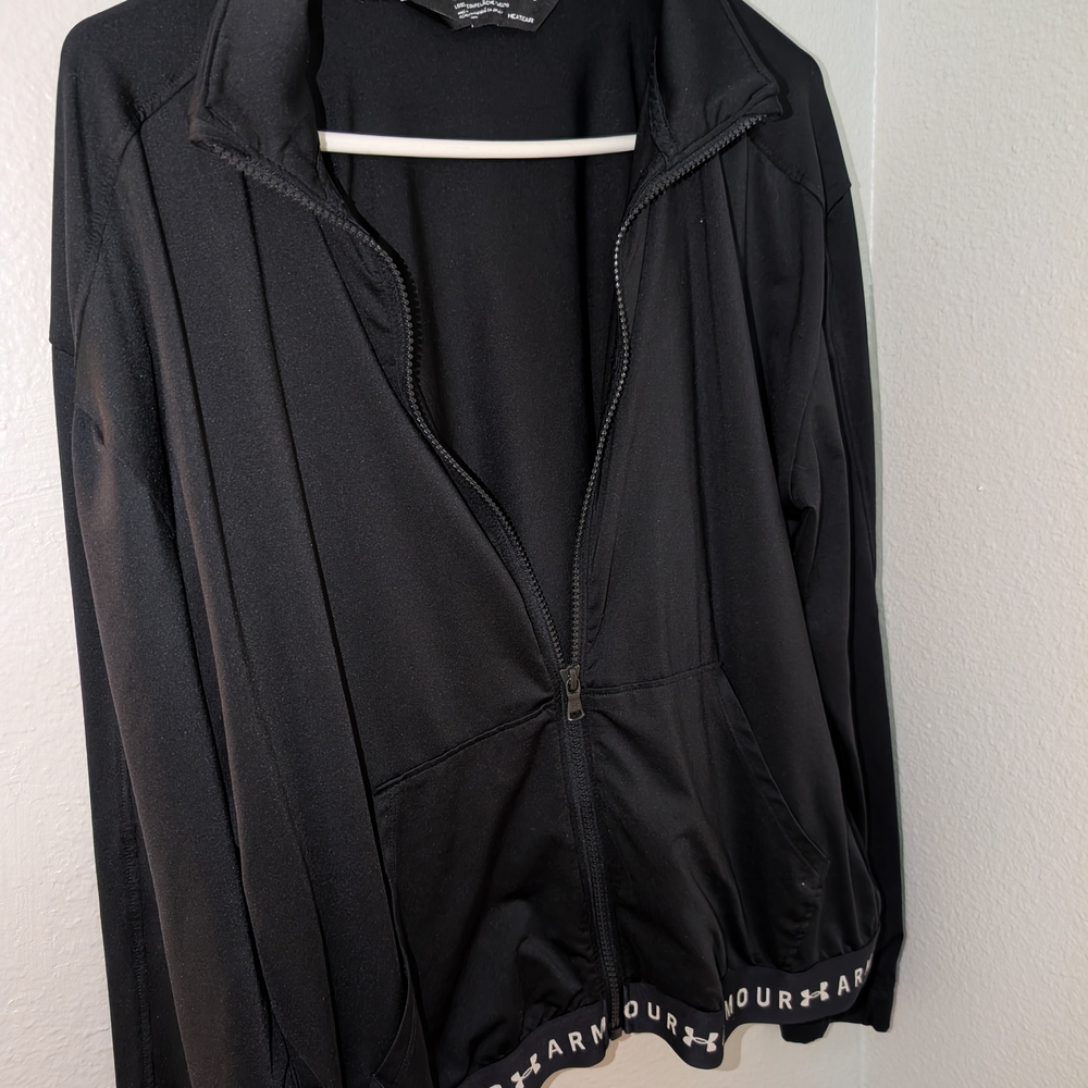Under Armour Women's Black Full-Zip Jacket